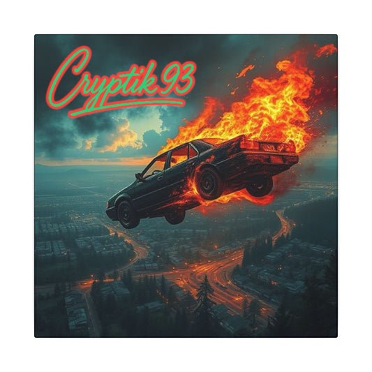 The Burning Automation- canvas wall decore painting