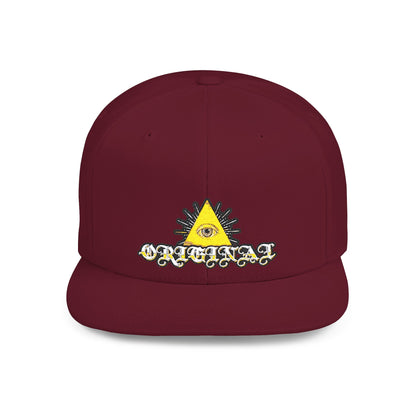 Snapback Hat, Original Logo Embroidery