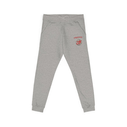 Cozy Embroidered Unisex Fleece Sweatpants for Comfort and Style | Perfect for Lounging, Casual Outings, Gifting, Holidays, and Home