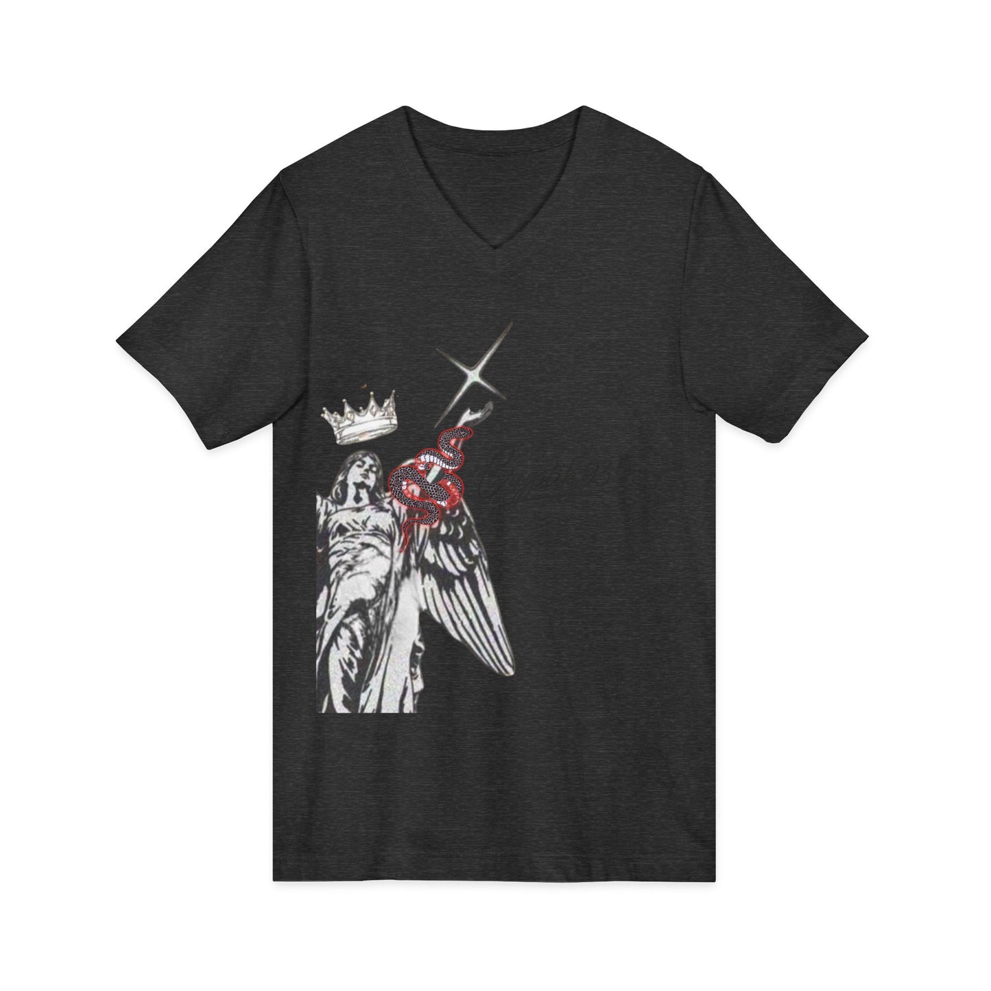 Garden of Treason- Graphic Tee v-neck THE ENCRYPTED COLLECTION