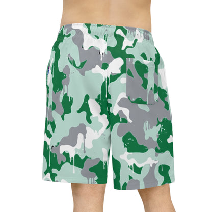 Vibrant Athletic Shorts - Tie-Dye Style for Summer Vibes, Beach Ready, Activewear for Men & Women, Ideal for Holidays & Festivals