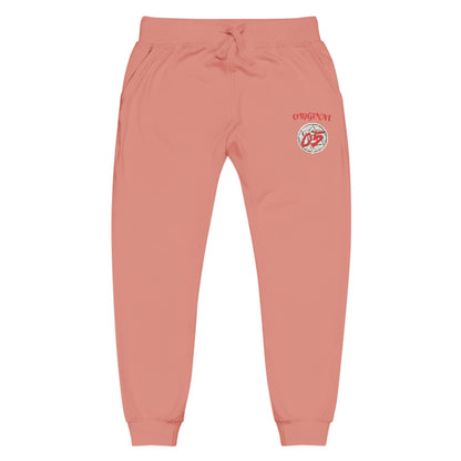 Cozy Embroidered Unisex Fleece Sweatpants for Comfort and Style | Perfect for Lounging, Casual Outings, Gifting, Holidays, and Home
