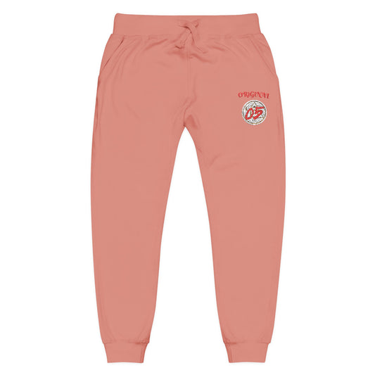 Cozy Embroidered Unisex Fleece Sweatpants for Comfort and Style | Perfect for Lounging, Casual Outings, Gifting, Holidays, and Home