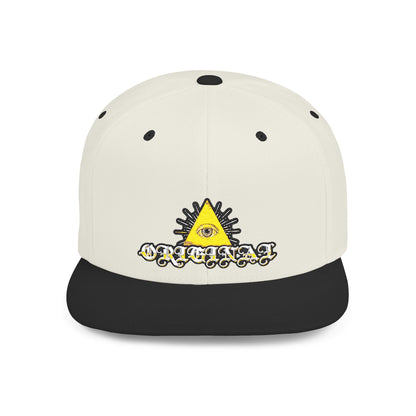 Snapback Hat, Original Logo Embroidery