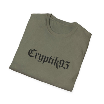 Cryptik93 Gothic Logo T-Shirt