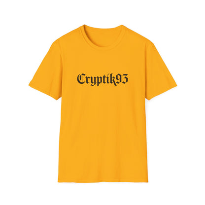 Cryptik93 Gothic Logo T-Shirt
