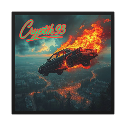 The Burning Automation- canvas wall decore painting