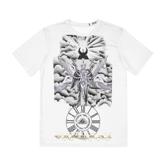 Angelic Clock- the Encrypted Collection designer t shirts by original-taste