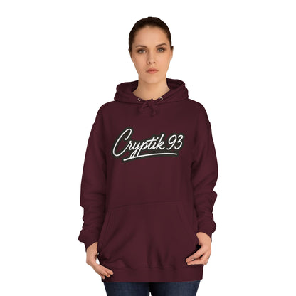 Cryptik93 Unisex College Hoodie - Stylish Comfort for College Life
