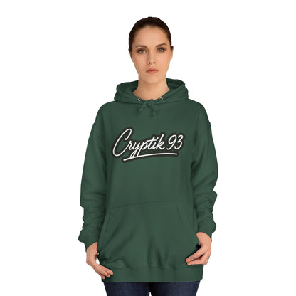 Cryptik93 Unisex College Hoodie - Stylish Comfort for College Life