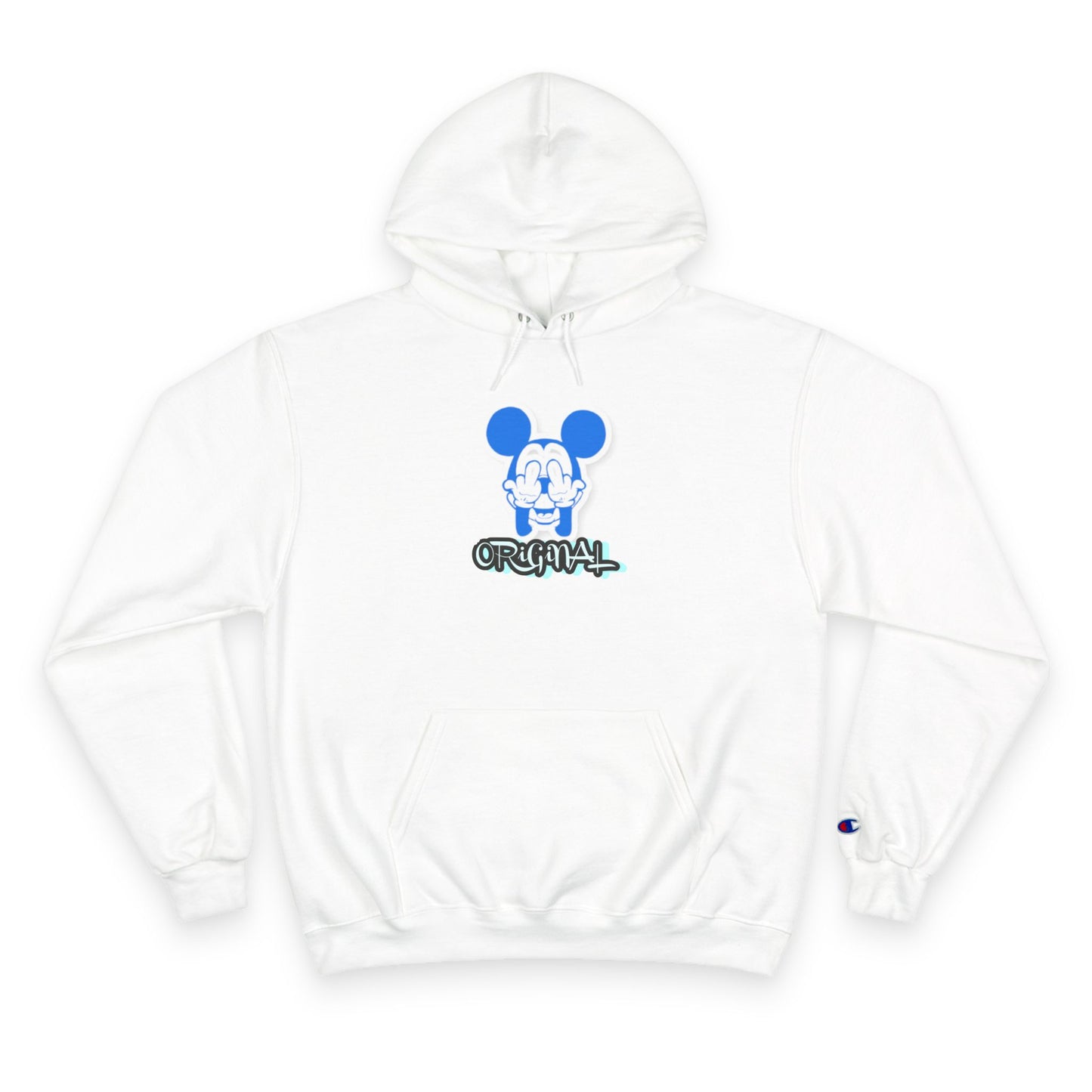 Champion Hoodie Bad Mickey Mouse Flipping the Bird Outfit Collection