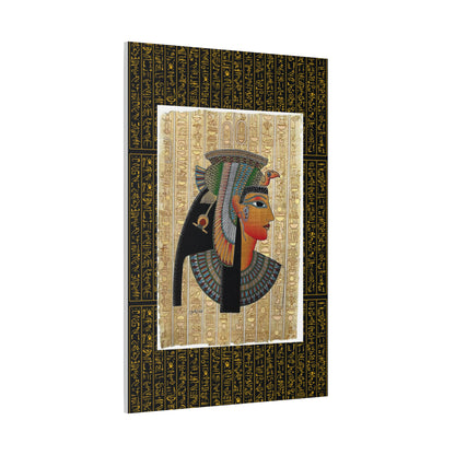 Egyptian Queen Matte Canvas Wall Art - Stretched 1.25"