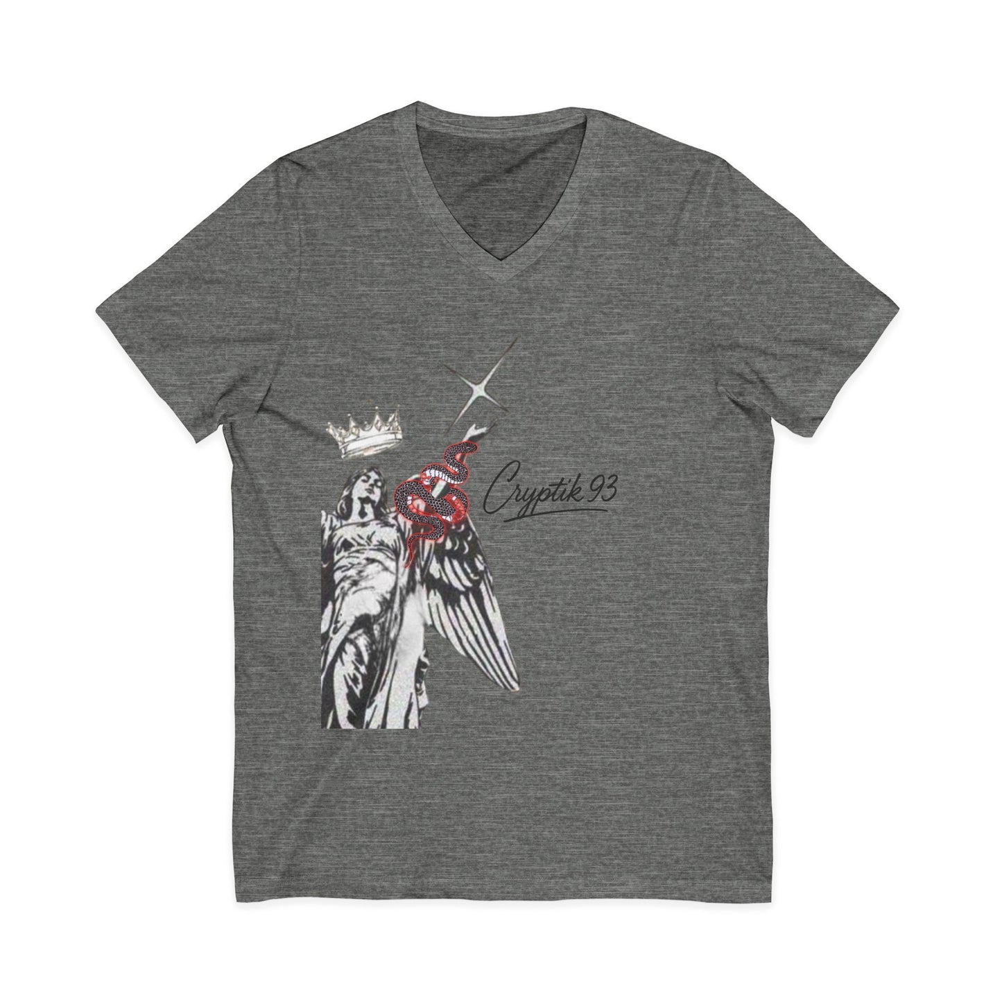 Garden of Treason- Graphic Tee v-neck THE ENCRYPTED COLLECTION