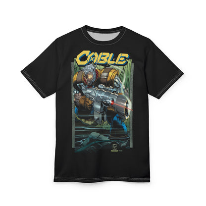 Cable Graphic Tee - Unisex Superhero T-Shirt for Comic Fans