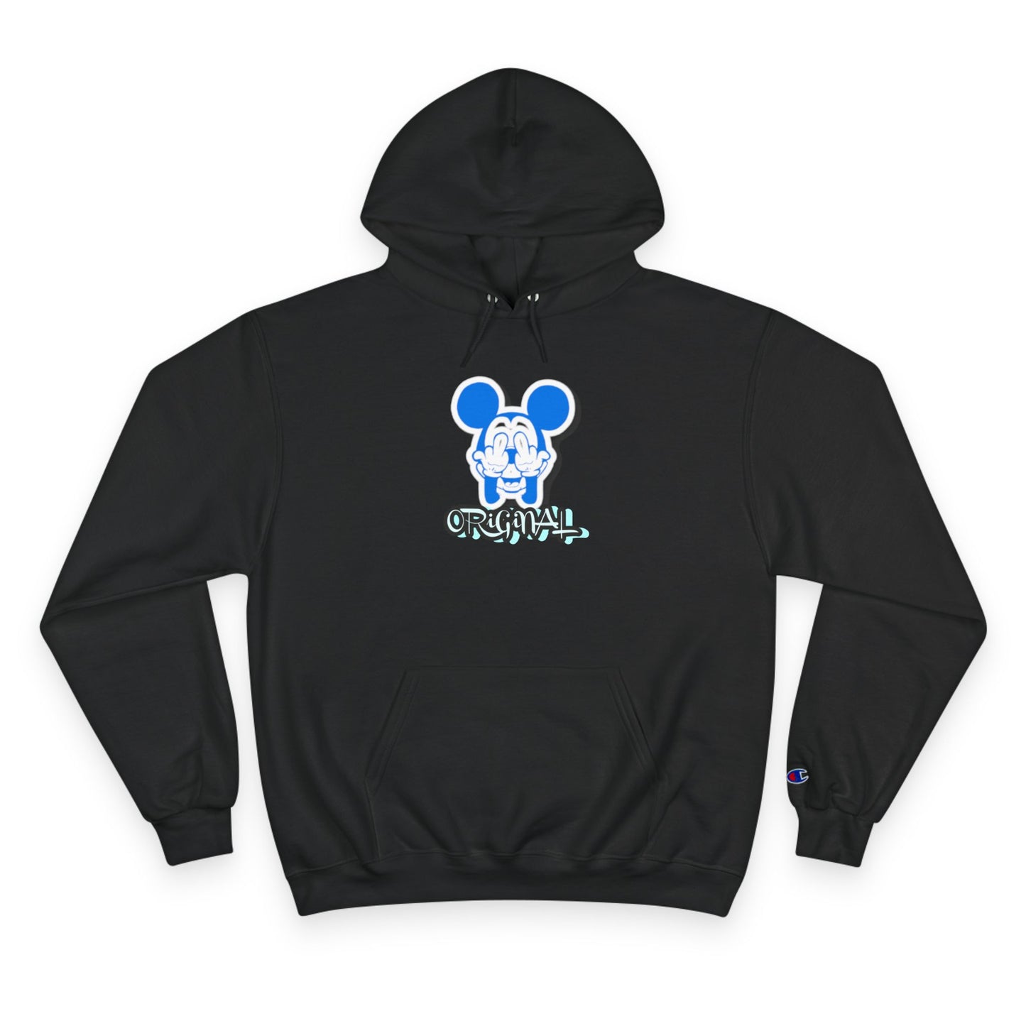 Champion Hoodie Bad Mickey Mouse Flipping the Bird Outfit Collection