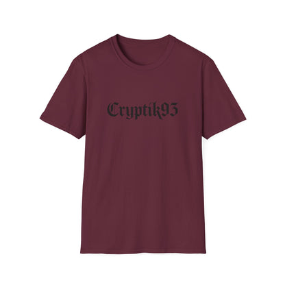 Cryptik93 Gothic Logo T-Shirt