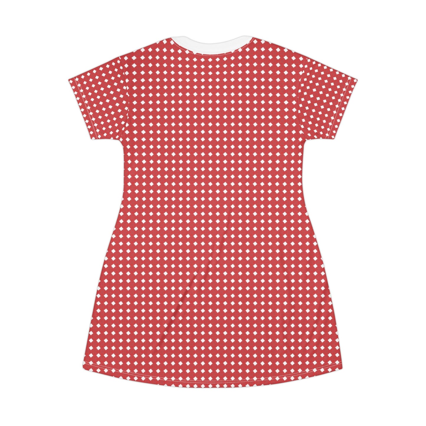 Poka dot T-Shirt Dress (AOP)