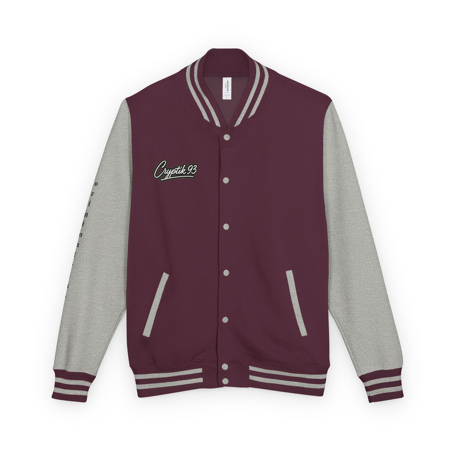 Varsity Jacket Limited Edition CRYPTiK Lettermans- CLUB VARSITY COLLECTION