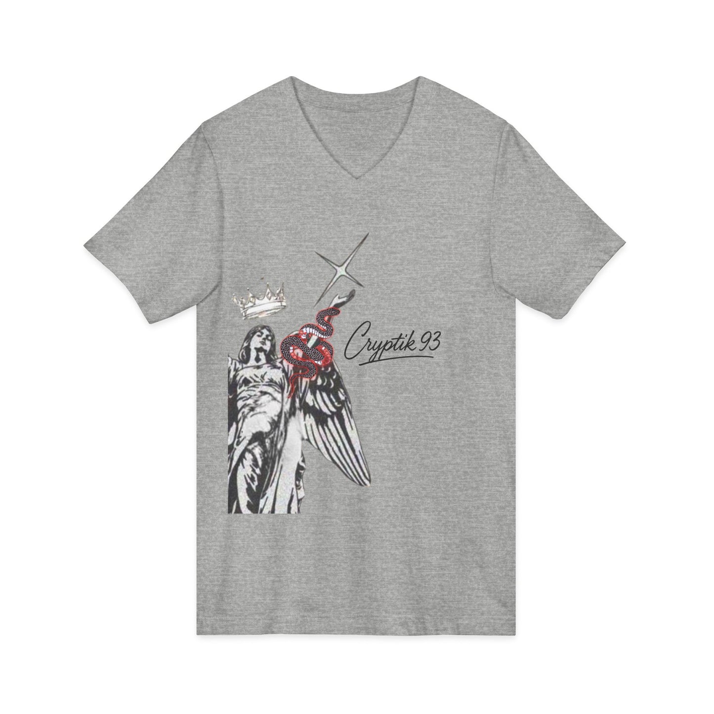 Garden of Treason- Graphic Tee v-neck THE ENCRYPTED COLLECTION