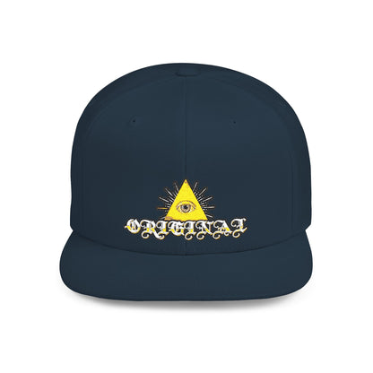 Snapback Hat, Original Logo Embroidery