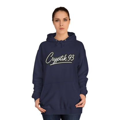 Cryptik93 Unisex College Hoodie - Stylish Comfort for College Life