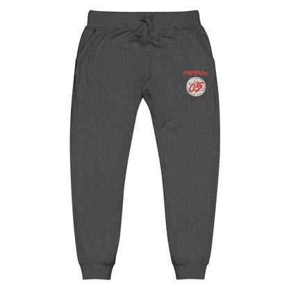 Cozy Embroidered Unisex Fleece Sweatpants for Comfort and Style | Perfect for Lounging, Casual Outings, Gifting, Holidays, and Home