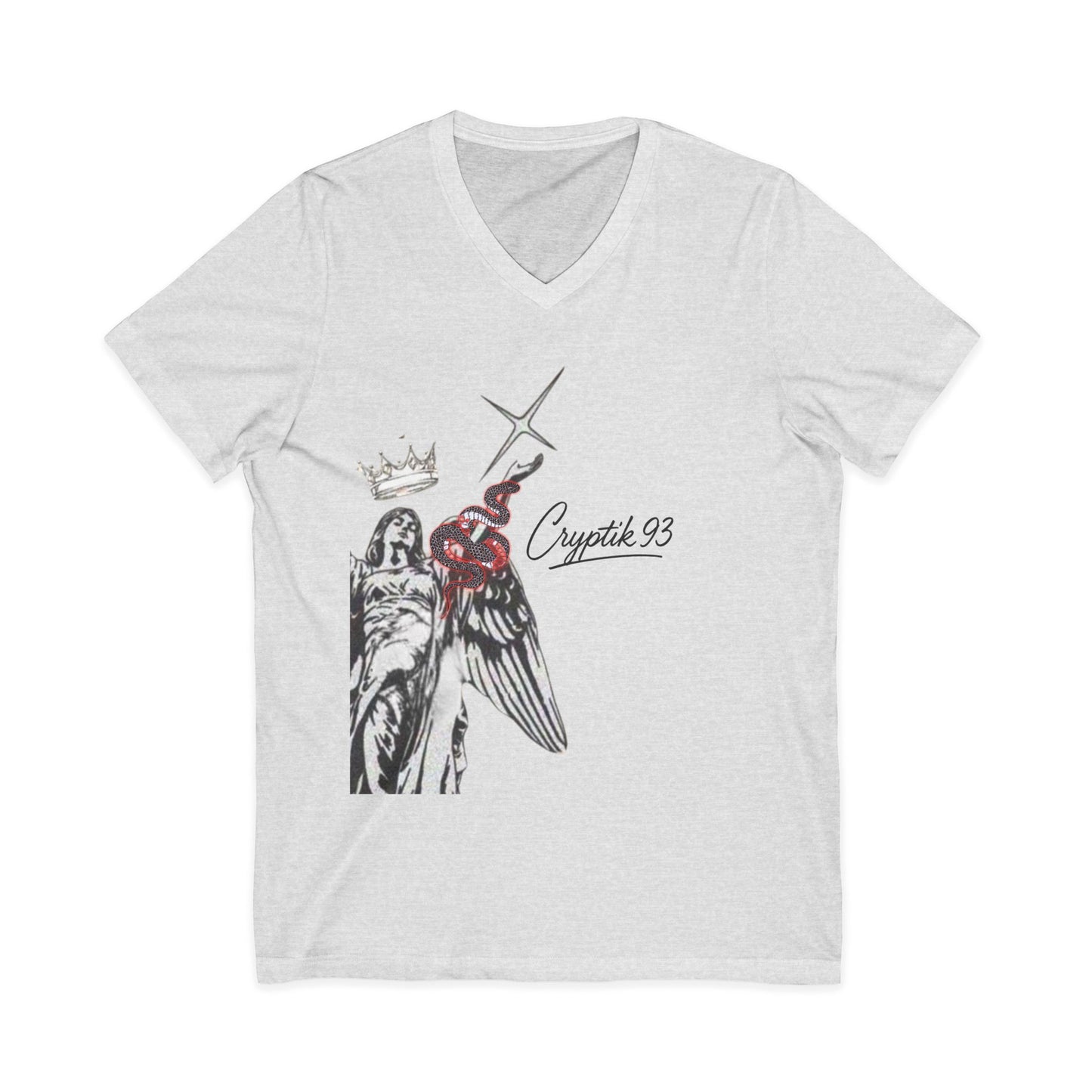 Garden of Treason- Graphic Tee v-neck THE ENCRYPTED COLLECTION