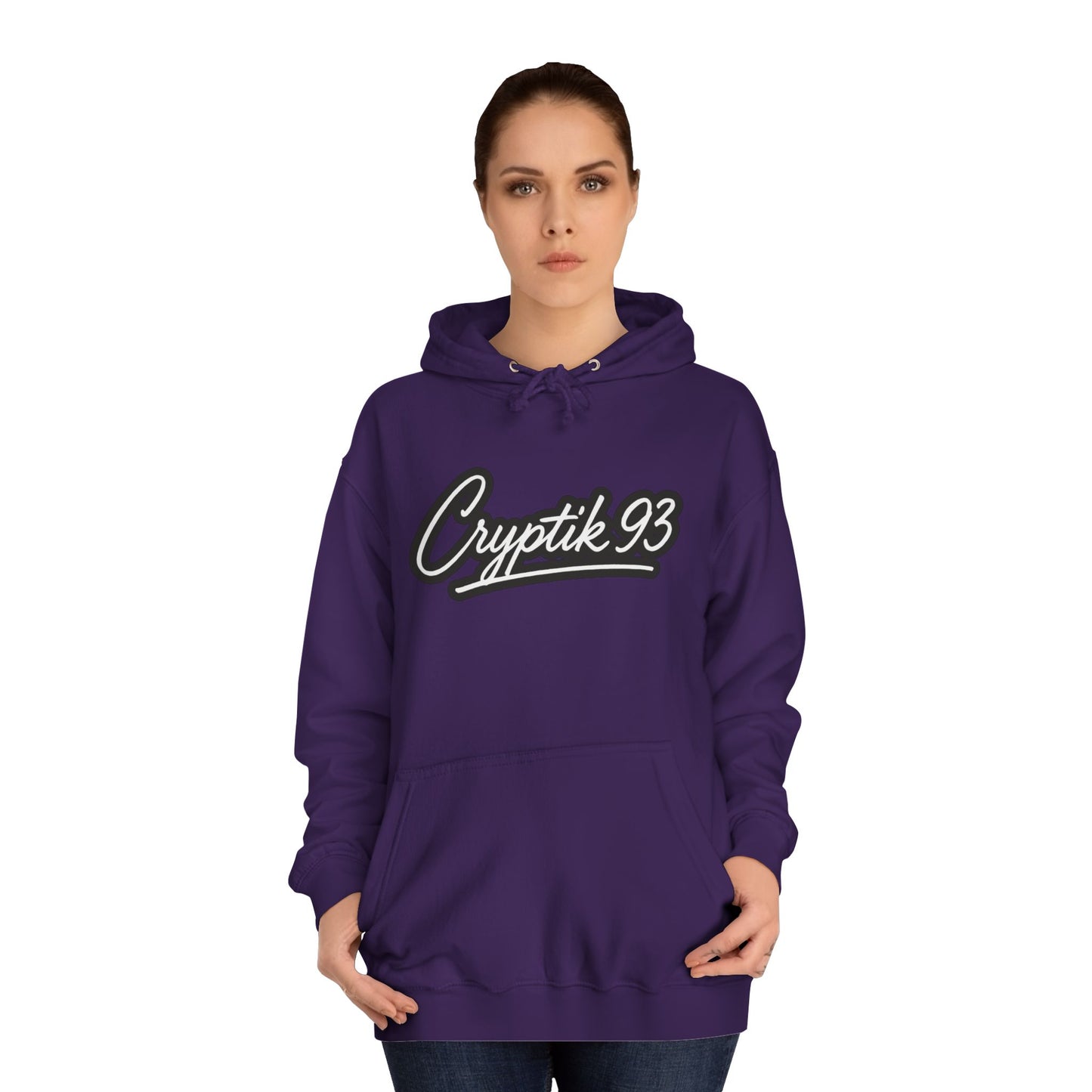 Cryptik93 Unisex College Hoodie - Stylish Comfort for College Life