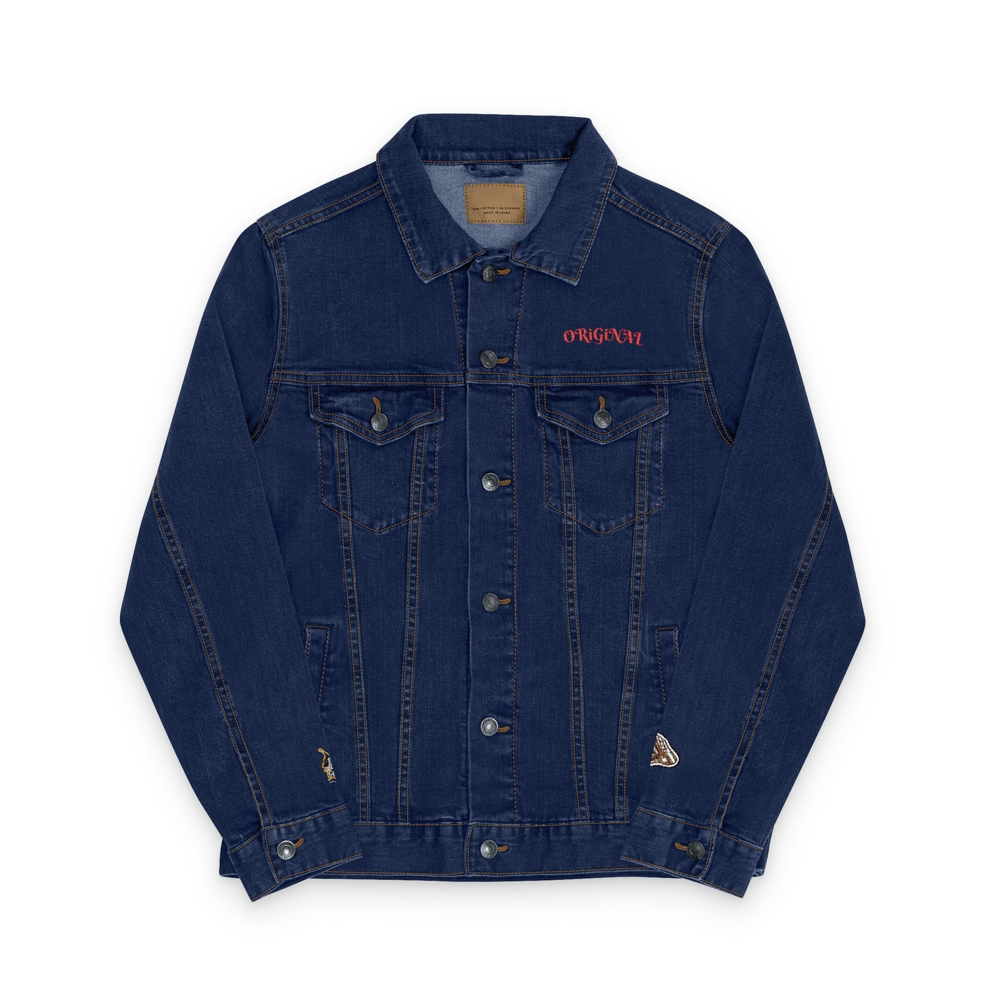 Unisex Denim Jacket (Embroidery)