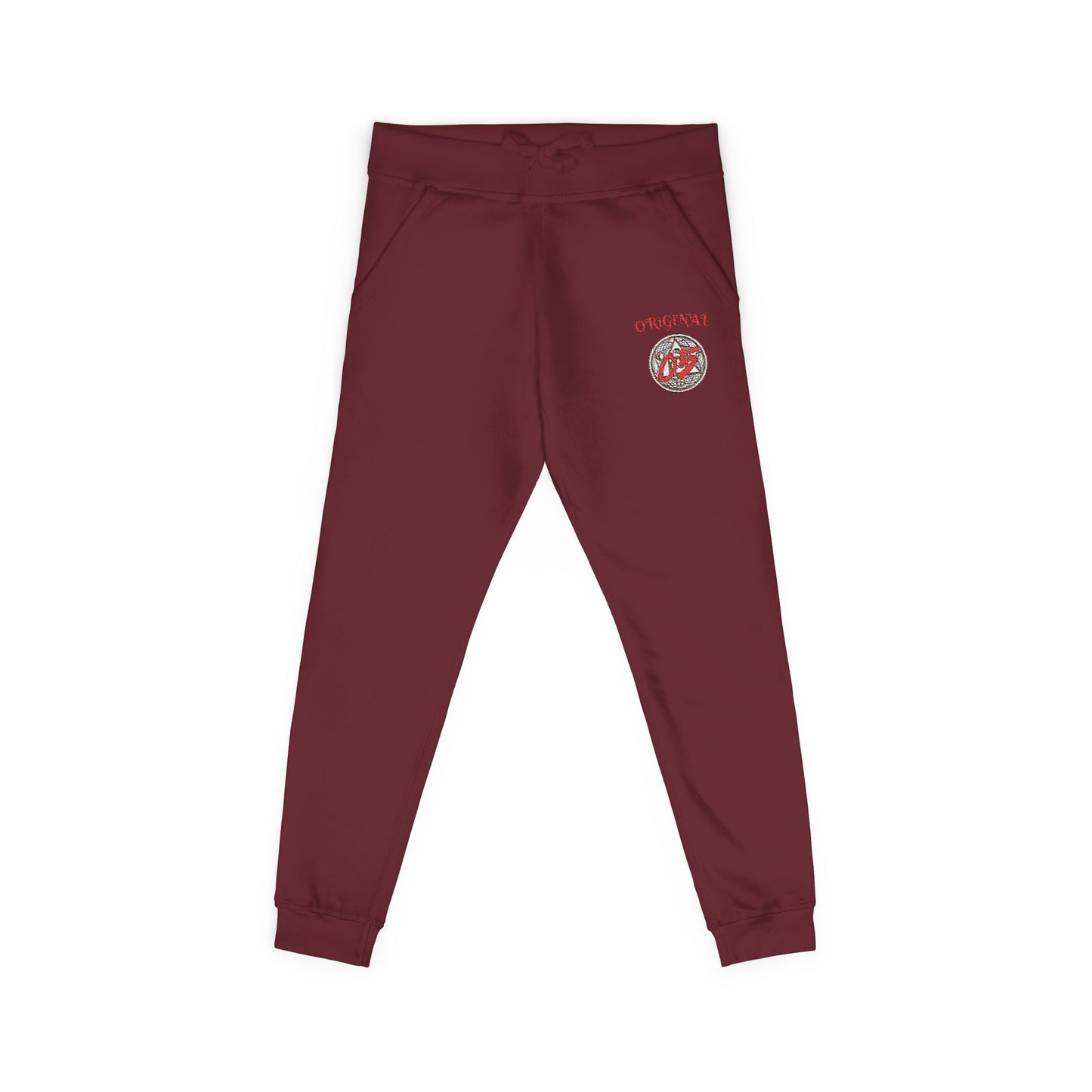 Cozy Embroidered Unisex Fleece Sweatpants for Comfort and Style | Perfect for Lounging, Casual Outings, Gifting, Holidays, and Home