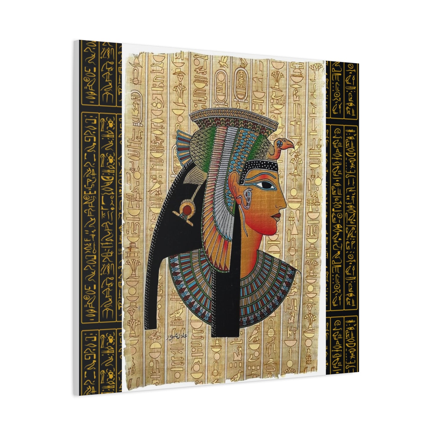 Egyptian Queen Matte Canvas Wall Art - Stretched 1.25"