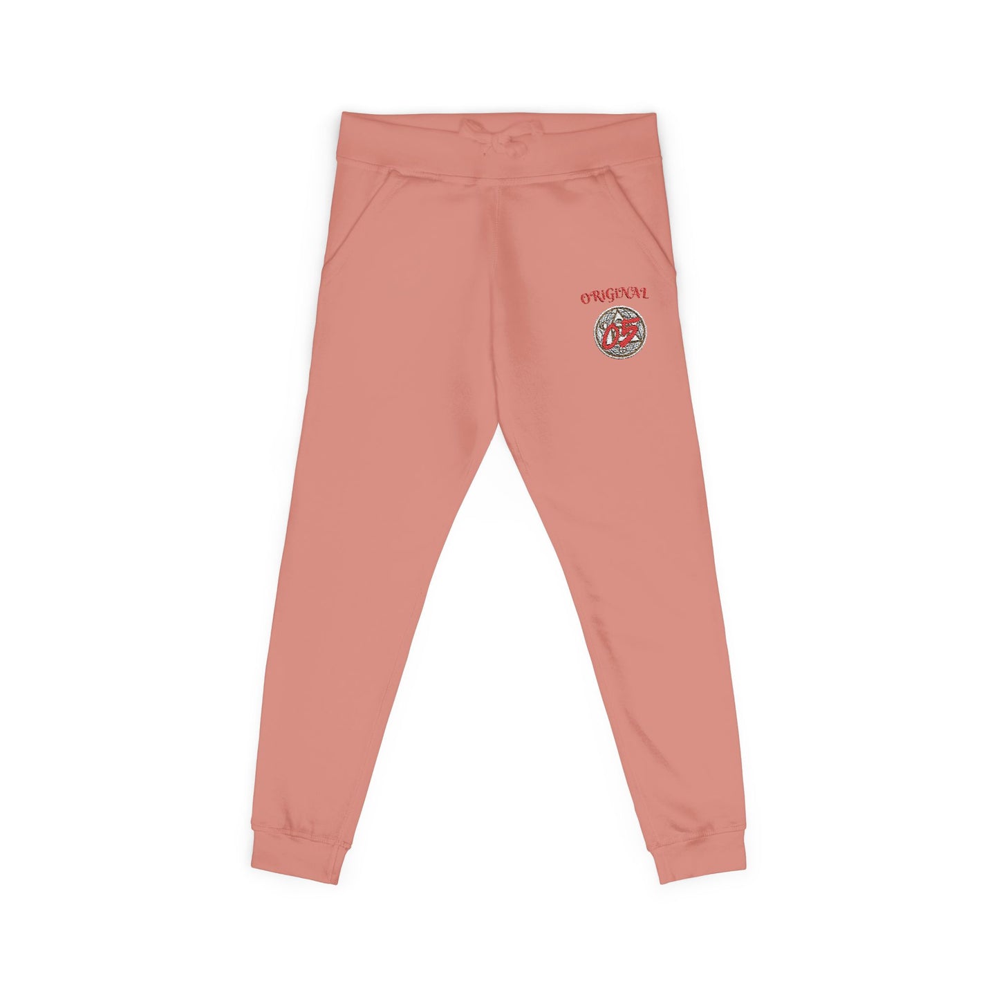 Cozy Embroidered Unisex Fleece Sweatpants for Comfort and Style | Perfect for Lounging, Casual Outings, Gifting, Holidays, and Home