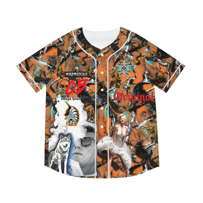 Stylish Men's Baseball Jersey, Wildlife Baseball Shirt, Unique AOP Sportswear, Outdoor Adventure Apparel, Perfect Gift for Gamers