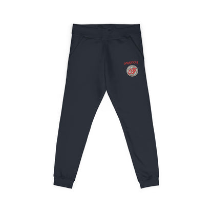 Cozy Embroidered Unisex Fleece Sweatpants for Comfort and Style | Perfect for Lounging, Casual Outings, Gifting, Holidays, and Home