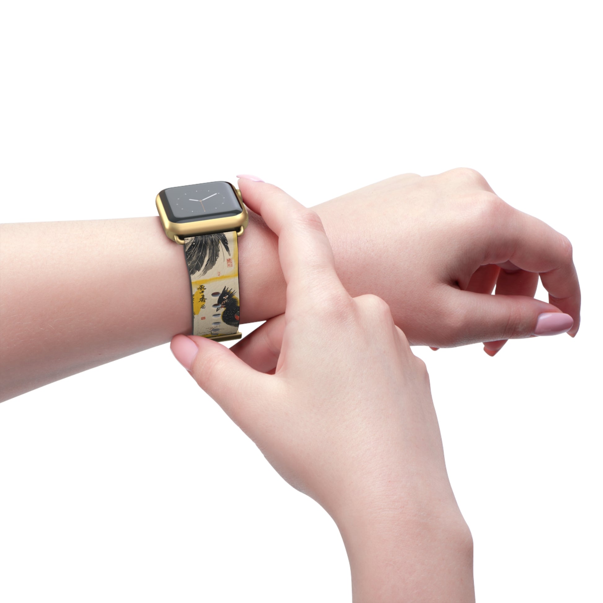 Artistic Watch Band - Stylish Accessory for Fashion Enthusiasts, Gift for Birthdays, Holidays, Unique Design for Everyday Wear