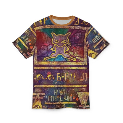 Mystical Vibes Unisex Cut & Sew Tee - Colorful Graphic Tee with Unique Design