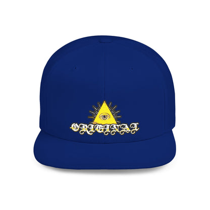 Snapback Hat, Original Logo Embroidery