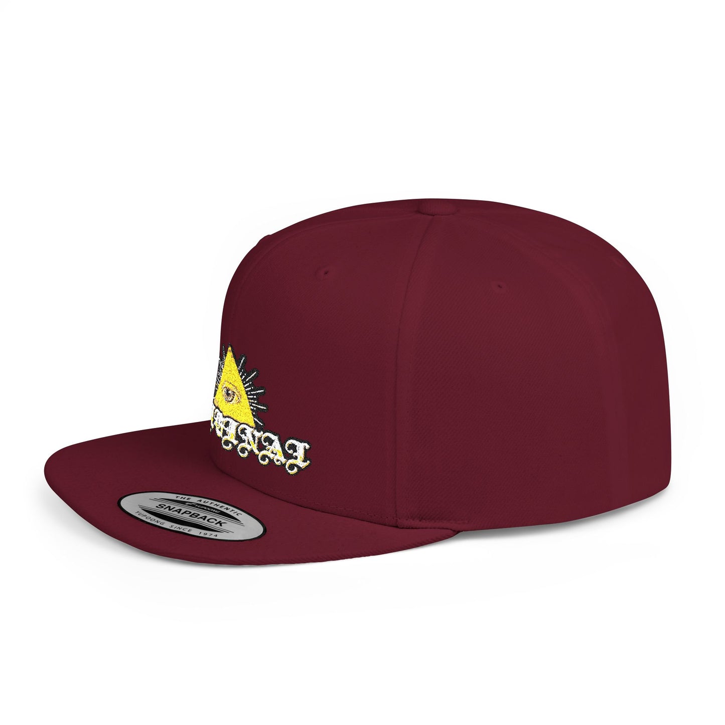 Snapback Hat, Original Logo Embroidery