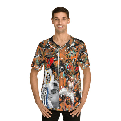 Stylish Men's Baseball Jersey, Wildlife Baseball Shirt, Unique AOP Sportswear, Outdoor Adventure Apparel, Perfect Gift for Gamers