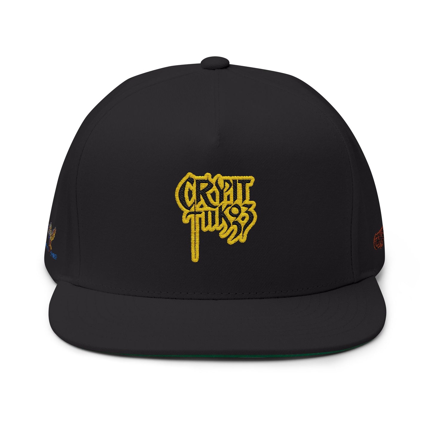 CRYPTIK PAINT CAN LOGO FLAT BILL HAT