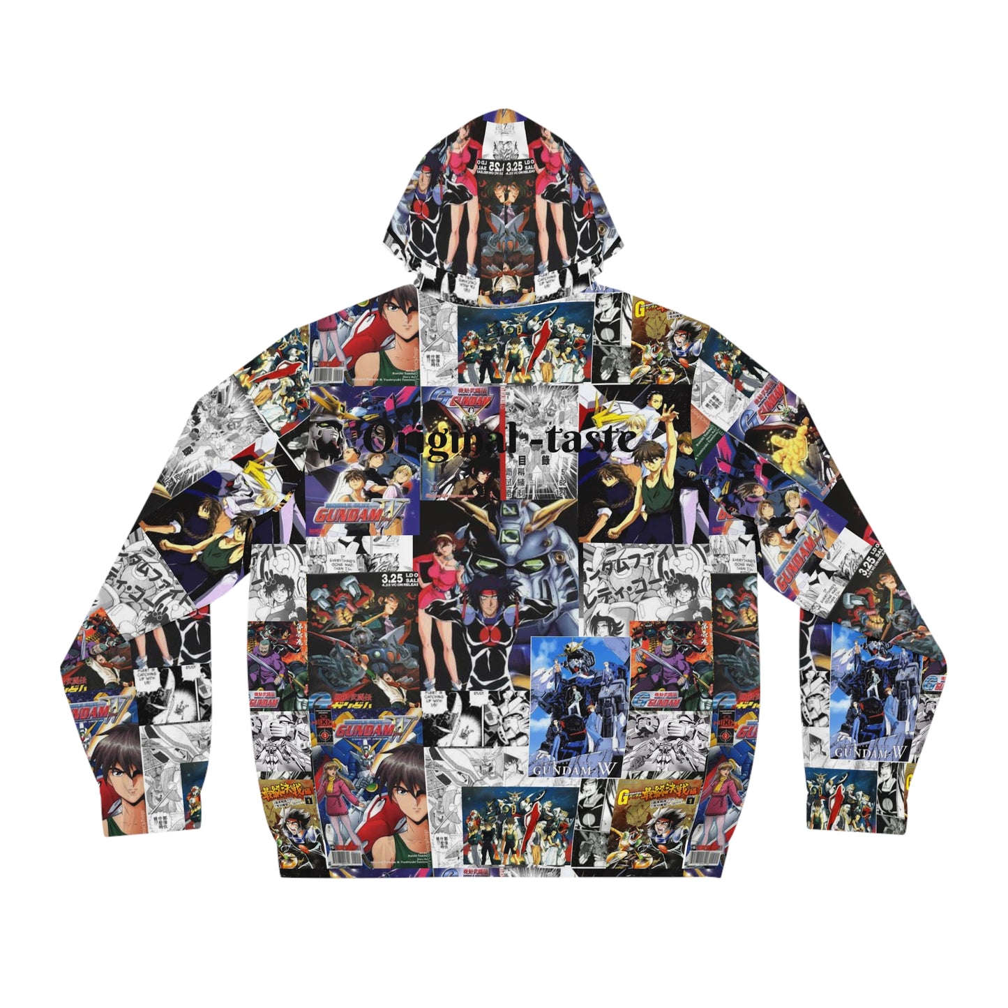 Gundam original taste Men's Full-Zip Hoodie (AOP)