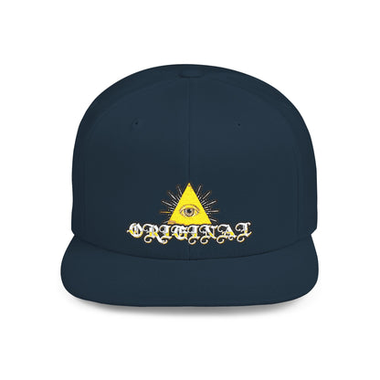 Snapback Hat, Original Logo Embroidery