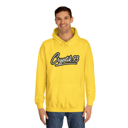Cryptik93 Unisex College Hoodie - Stylish Comfort for College Life