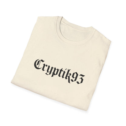Cryptik93 Gothic Logo T-Shirt