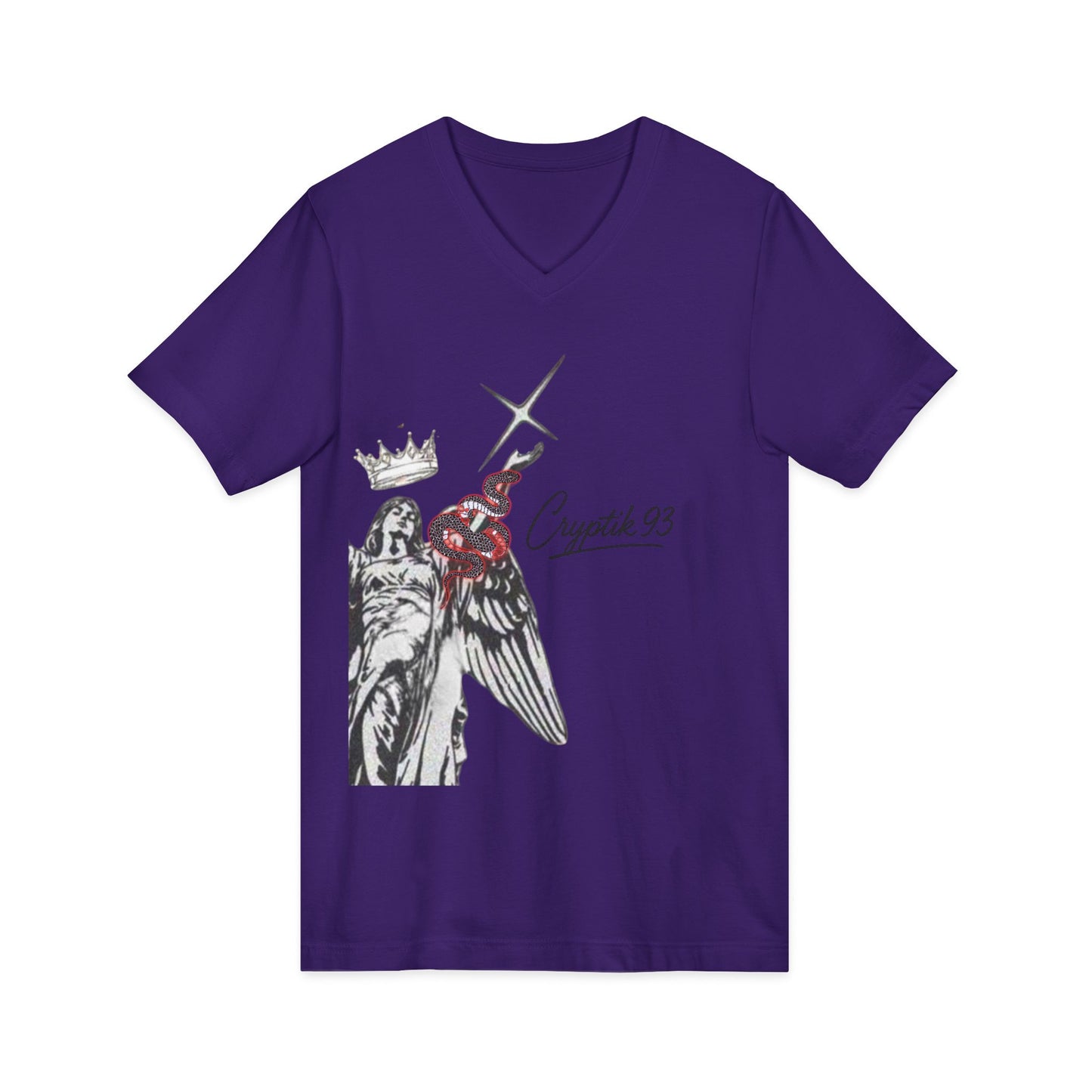 Garden of Treason- Graphic Tee v-neck THE ENCRYPTED COLLECTION