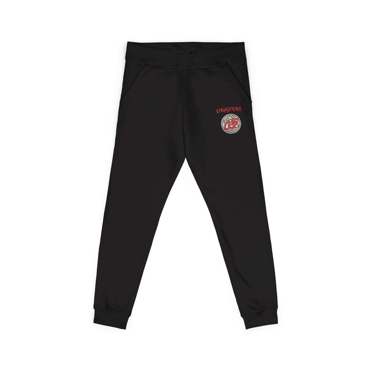 Cozy Embroidered Unisex Fleece Sweatpants for Comfort and Style | Perfect for Lounging, Casual Outings, Gifting, Holidays, and Home