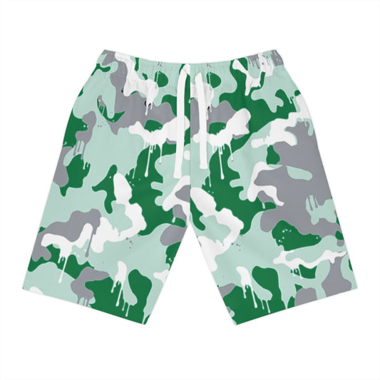 Vibrant Athletic Shorts - Tie-Dye Style for Summer Vibes, Beach Ready, Activewear for Men & Women, Ideal for Holidays & Festivals