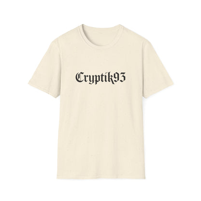 Cryptik93 Gothic Logo T-Shirt