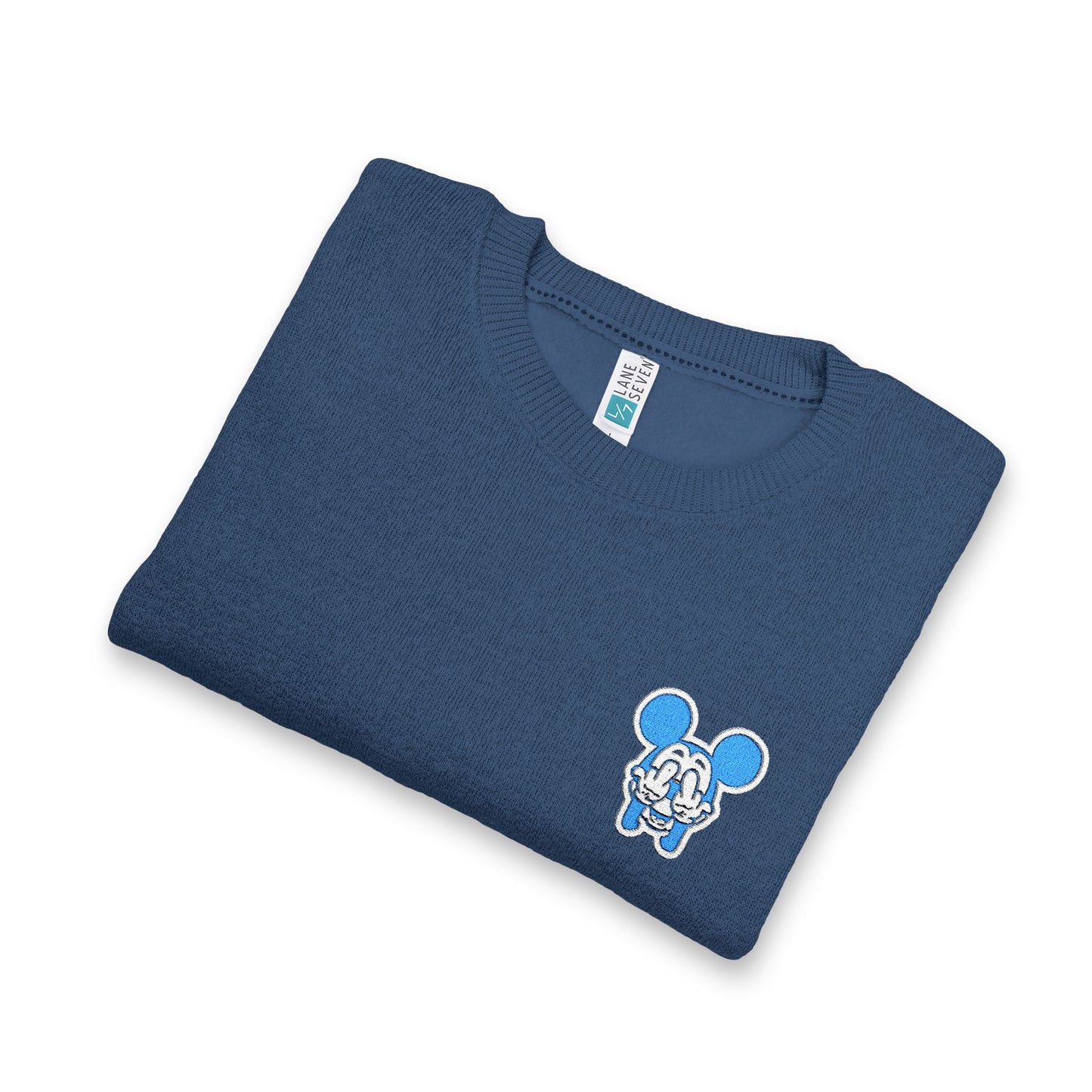 Embroidered Bad Mickey Mouse Sweatshirt