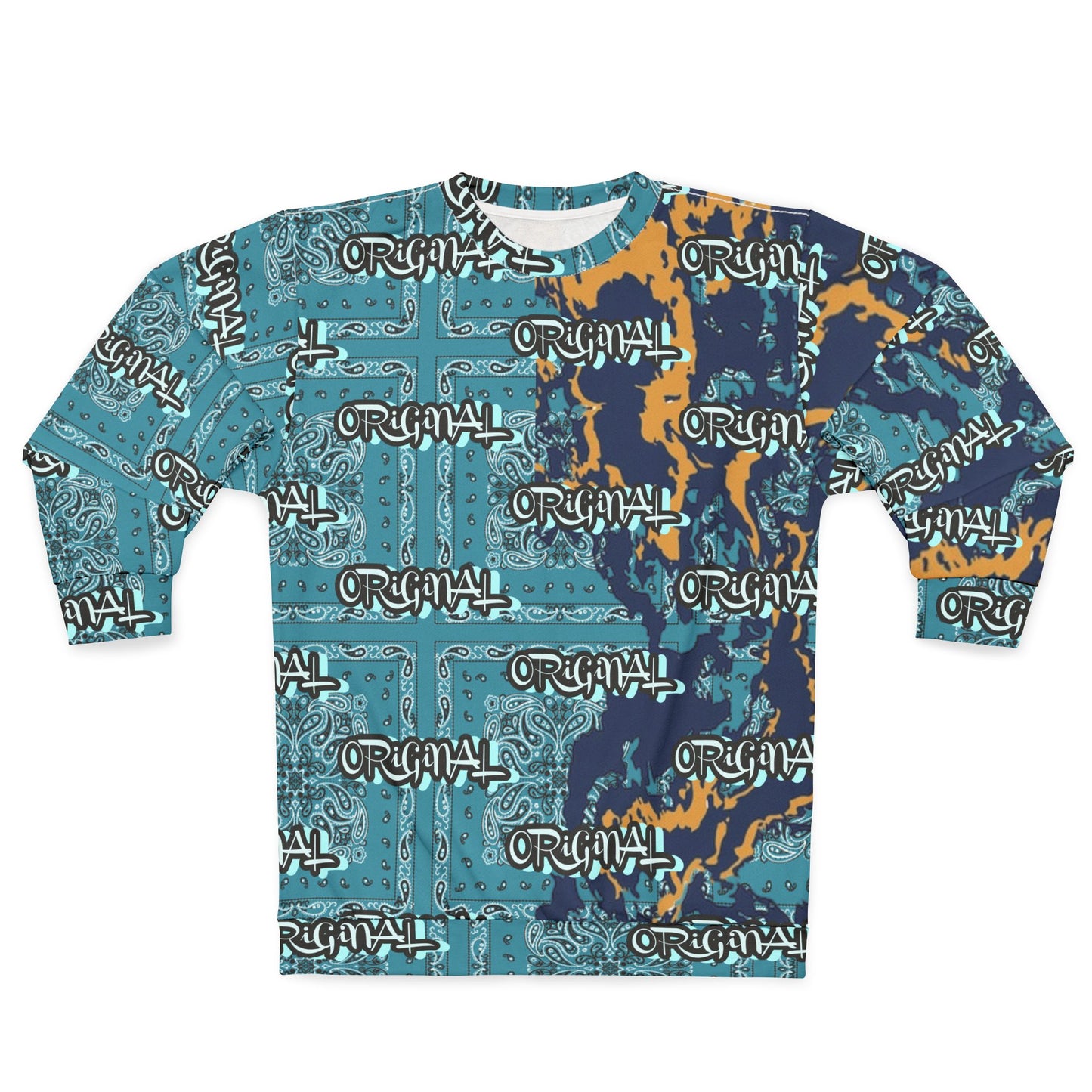 Original Vibes Unisex Sweatshirt, Unique Graphic Hooded Top, Trendy Streetwear, Cozy Layer for Casual Look, Gift for Him/Her